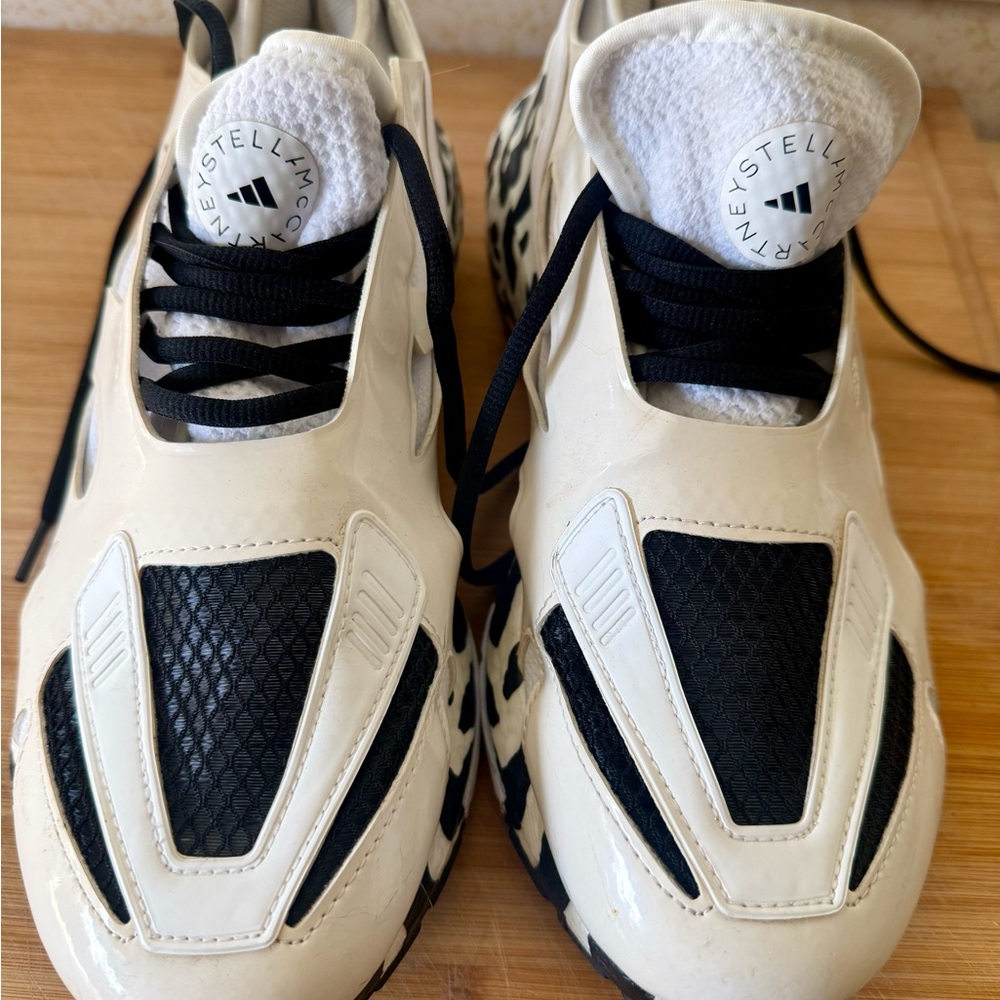Adidas by Stella McCartney Black and White Athletic Shoes